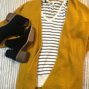 Mustard Cardigan